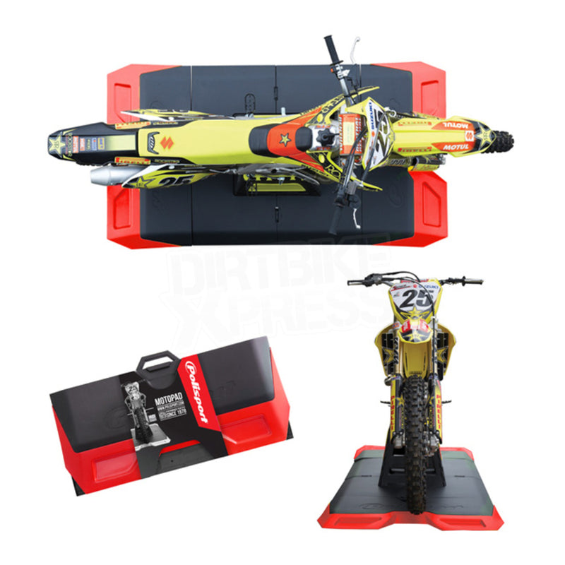 Load image into Gallery viewer, Polisport Motopad Pit Mat - Red
