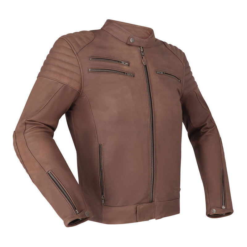 Load image into Gallery viewer, Richa Charleston Leather Jacket - Mahogany Brown (S / EU48 / 38)

