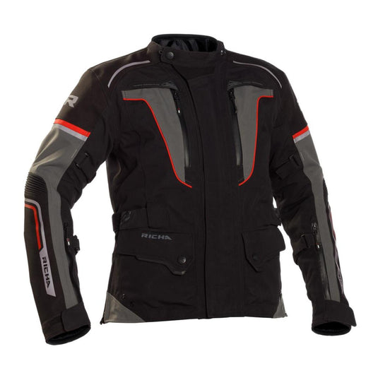 Richa Infinity 2 Pro Women's Jacket - Black / Grey / Red