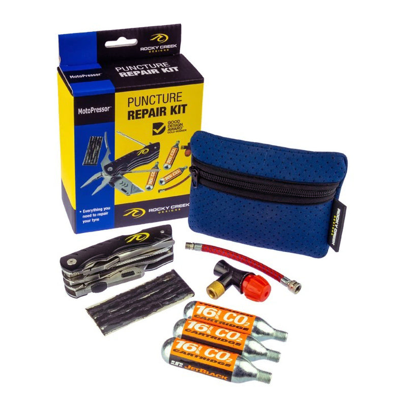 Load image into Gallery viewer, Rocky Creek Motopressor Puncture Repair Kit
