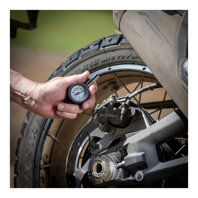 Load image into Gallery viewer, Rocky Creek Motopressor Dial Tyre Gauge
