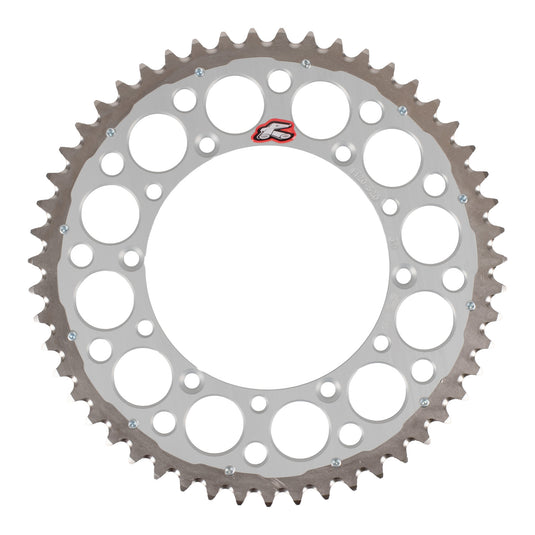 Renthal Sprocket Twinring sliver 51T Bi-Metal Grooved Packaged