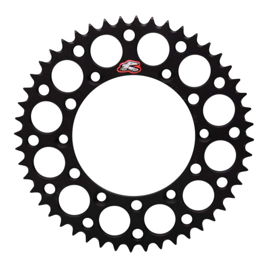 Renthal Sprocket Rear Black 51T Alloy 7075 T6 Grooved Suzuki