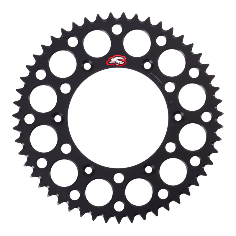 Load image into Gallery viewer, Renthal Sprocket Rear Black 51T Alloy 7075 T6 Grooved
