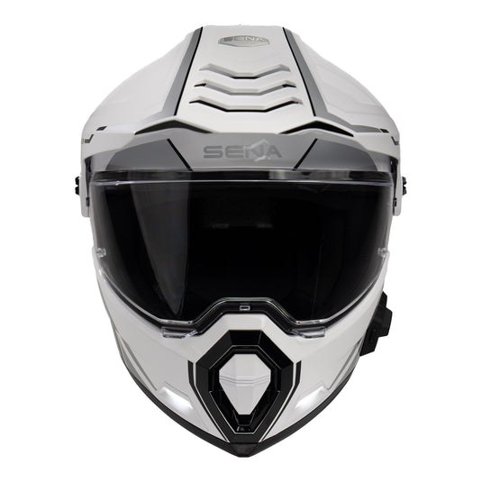 Sena Outlander Smart ADV Dual-Sport Helmet - Gloss White