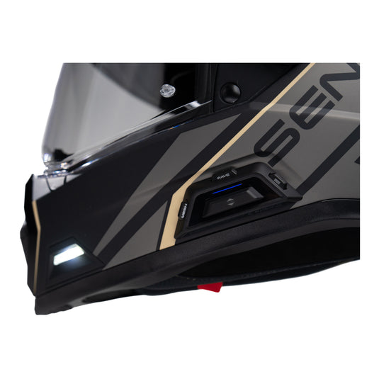 Sena Outlander Smart ADV Dual-Sport Helmet - Matte Black