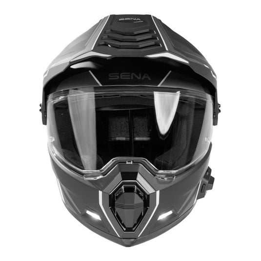 Sena Outlander Smart ADV Dual-Sport Helmet - Matte Black
