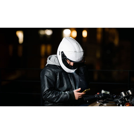 Sena Phantom Smart Helmet with Mesh Comms - Gloss Black