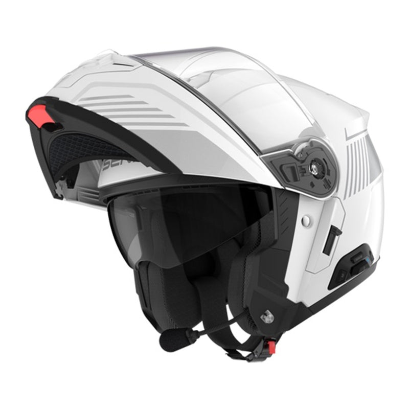 Load image into Gallery viewer, Sena Specter Smart Modular Touring Helmet - Gloss White

