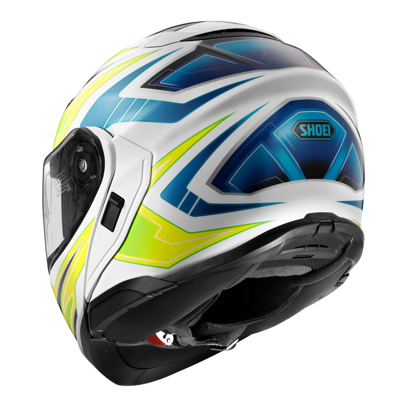 Load image into Gallery viewer, Shoei Neotec 3 Helmet Anthem TC-3 - Yellow / Blue
