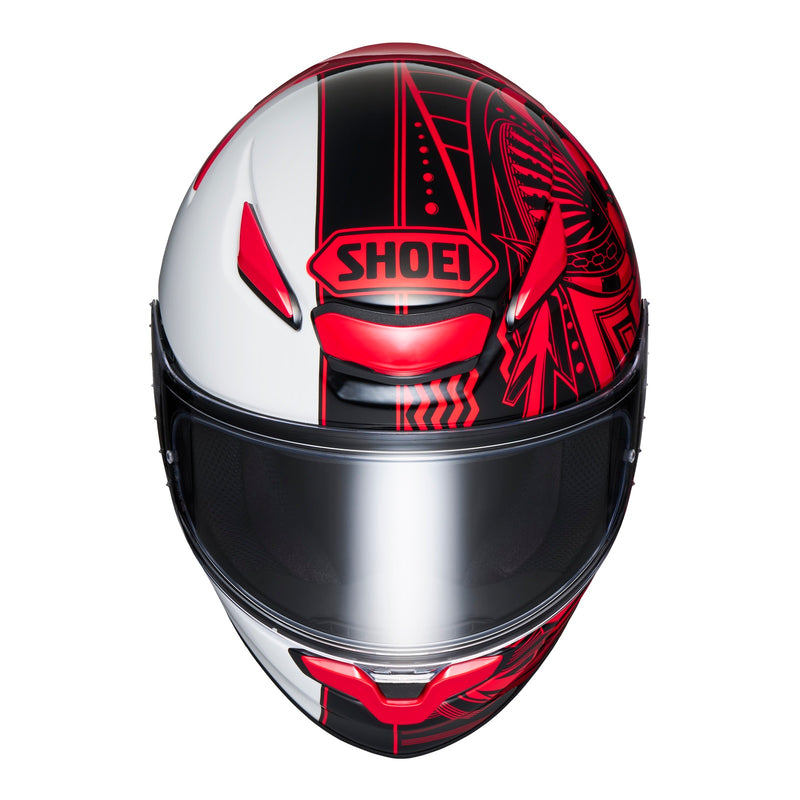 Load image into Gallery viewer, Shoei NXR2 Helmet - Beaut TC1 White / Black / Red
