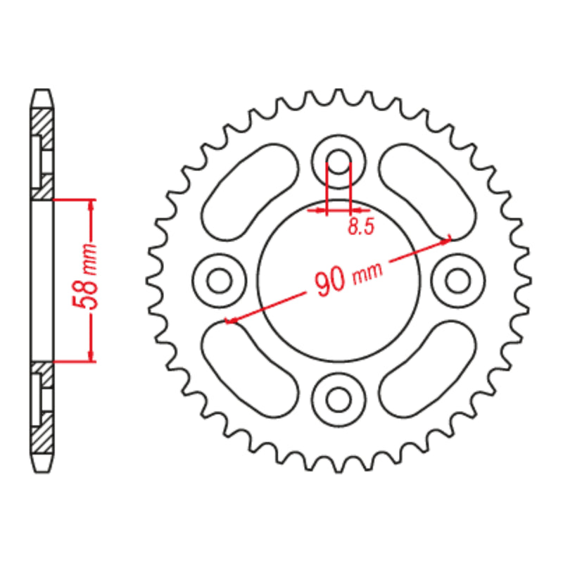 Load image into Gallery viewer, Sprocket Kit Honda C110X - 428H 14/37
