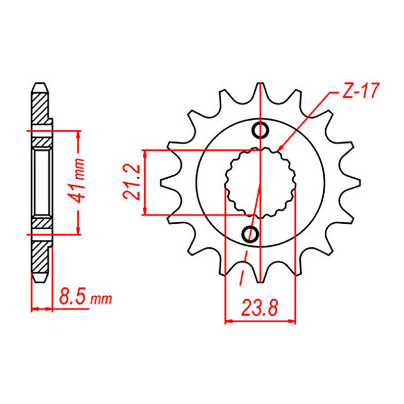 Load image into Gallery viewer, Sprocket Kit Honda XR400 (Trail) - 520KXZ 14/48
