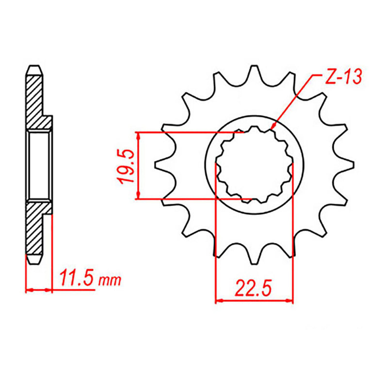 Load image into Gallery viewer, Sprocket Kit Suzuki DRZ125 Small Wheel - 428H 14/51
