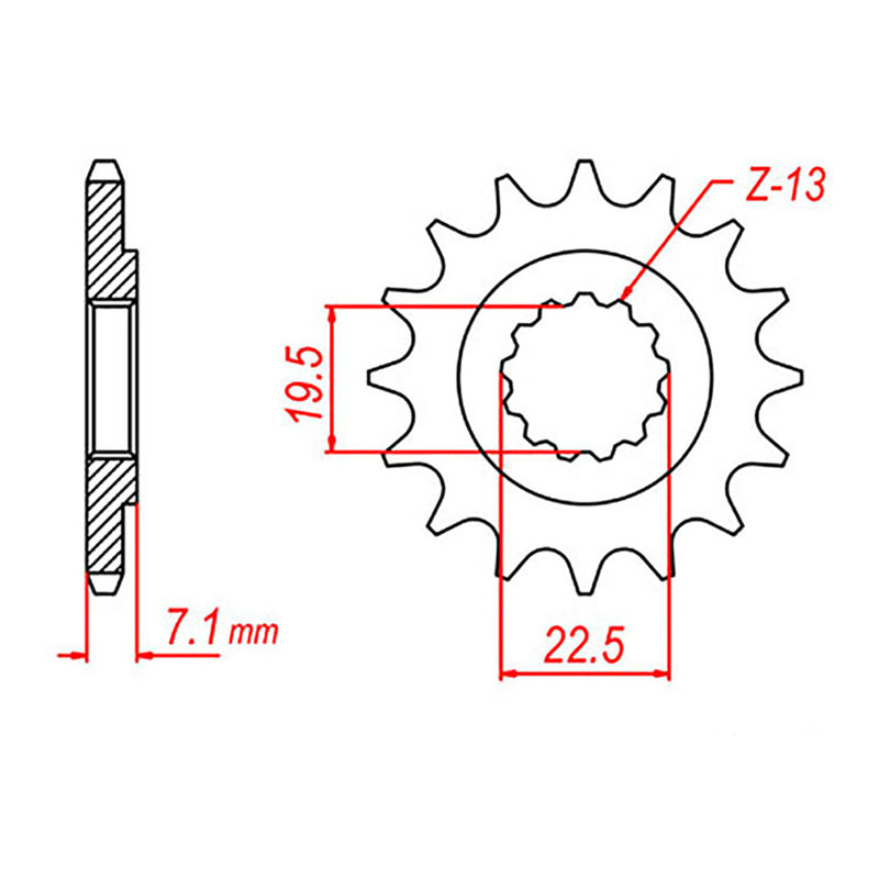 Load image into Gallery viewer, Sprocket Kit Suzuki DR250 '82-87 Farm (434) - 520XRE 12/48
