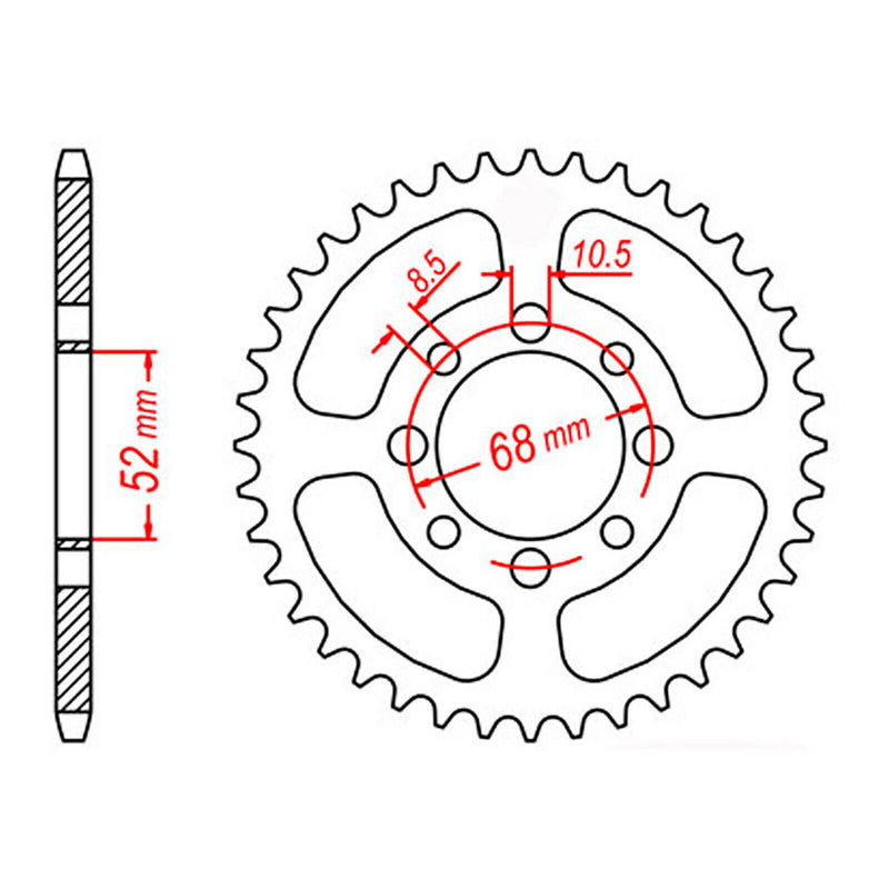 Load image into Gallery viewer, Sprocket Kit Suzuki ATV LTA50 - 420MS 10/37
