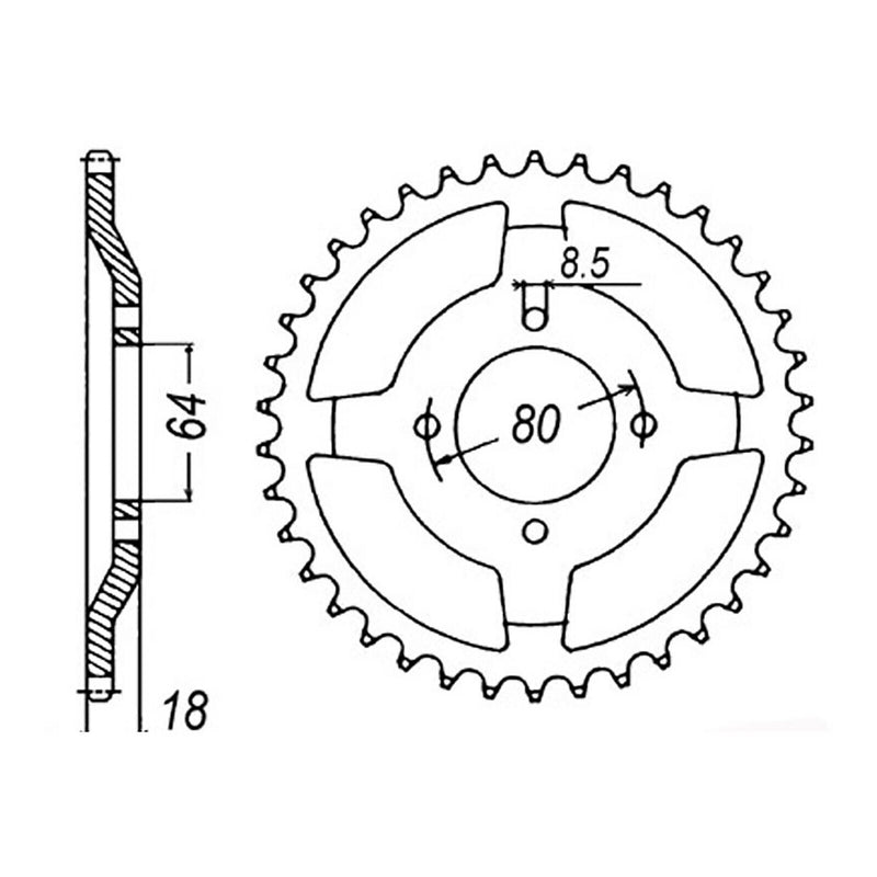 Load image into Gallery viewer, Sprocket Kit Yamaha AG175 - 428H 14/47
