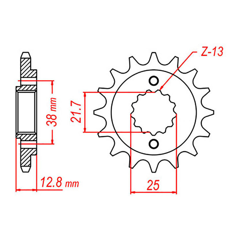 Load image into Gallery viewer, Sprocket Kit Kawasaki KLR650 '06-'21 X-Ring 15/43
