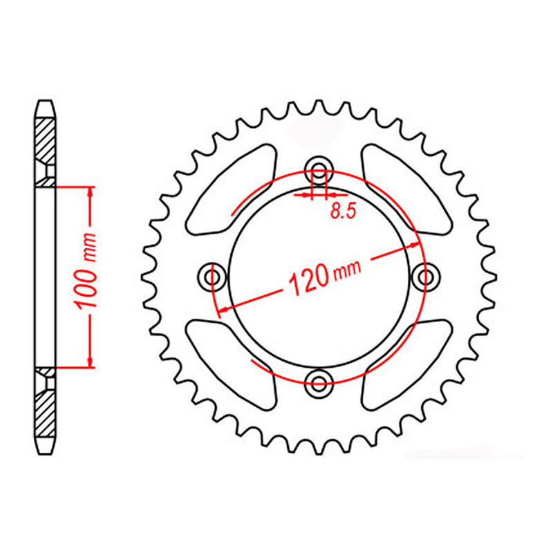 Load image into Gallery viewer, Sprocket Kit Yamaha YZ85 SW '19- - 428H 14/46
