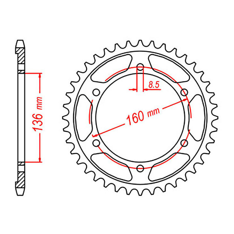 Load image into Gallery viewer, Sprocket Kit BMW F650 GS Dakar - 520XRE 16/47
