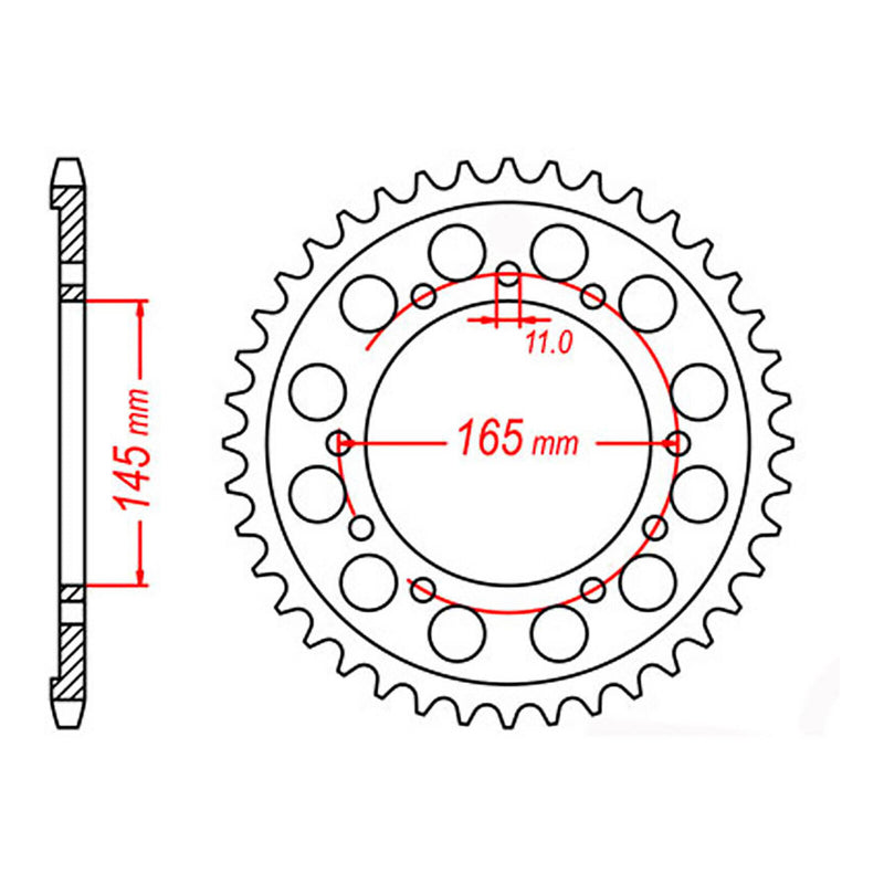 Load image into Gallery viewer, Sprocket Kit Honda VFR400 (NC24) - 525XRE 15/45
