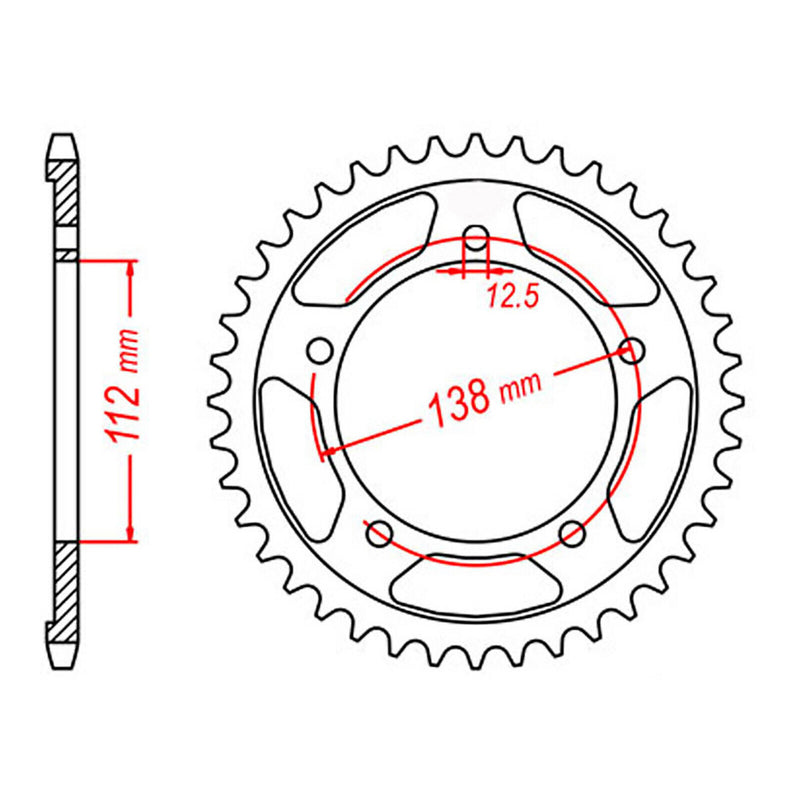Load image into Gallery viewer, Sprocket Kit Honda CBR900RR '96-'99 Gold (economy) - GB525XRE 16/42

