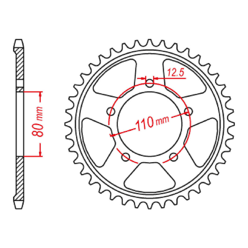 Load image into Gallery viewer, Sprocket Kit Honda CRF1000L Africa Twin '16- (recc) 525ZXW 16/42
