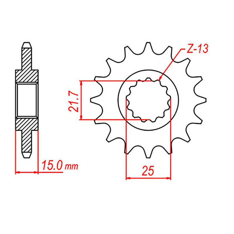 Load image into Gallery viewer, Sprocket Kit Kawasaki ZXR600 '95-'97 - 525XRE 15/40
