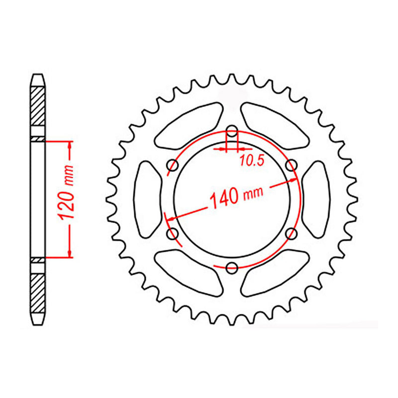 Load image into Gallery viewer, Sprocket Kit Kawasaki ZXR600 '95-'97 - 525XRE 15/40
