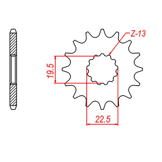 Sprocket Kit Suzuki GSXR400 - 525XRE 14/45