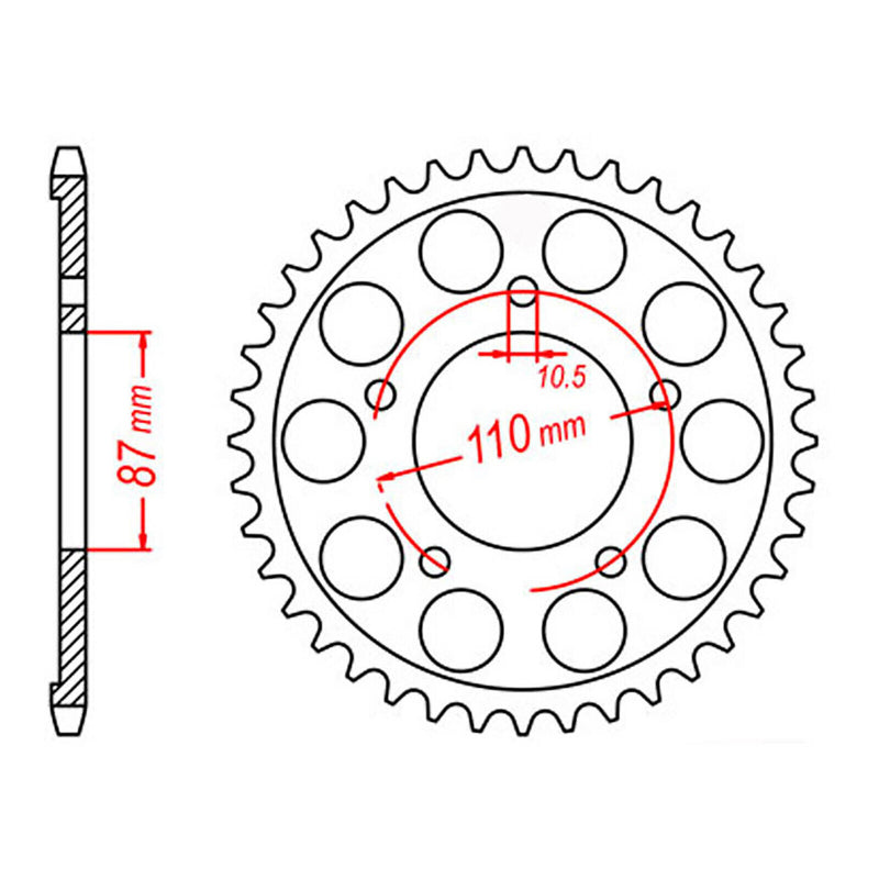 Load image into Gallery viewer, Sprocket Kit Suzuki SV650-S - 525XRE 15/44
