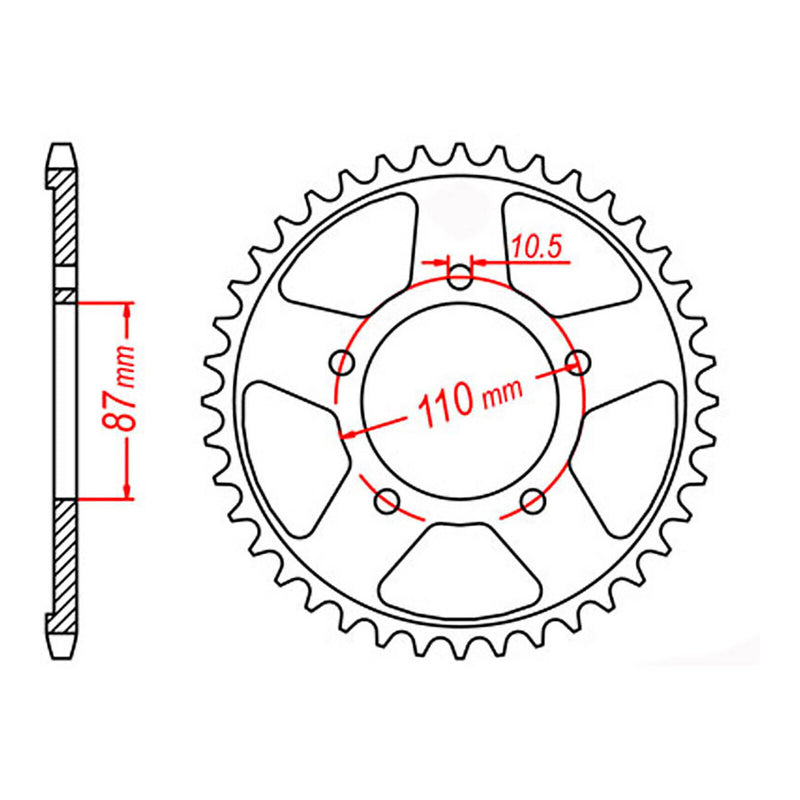 Load image into Gallery viewer, Sprocket Kit Suzuki GSXR1100 '86-'88 (530conv) - 530ZXW 14/46
