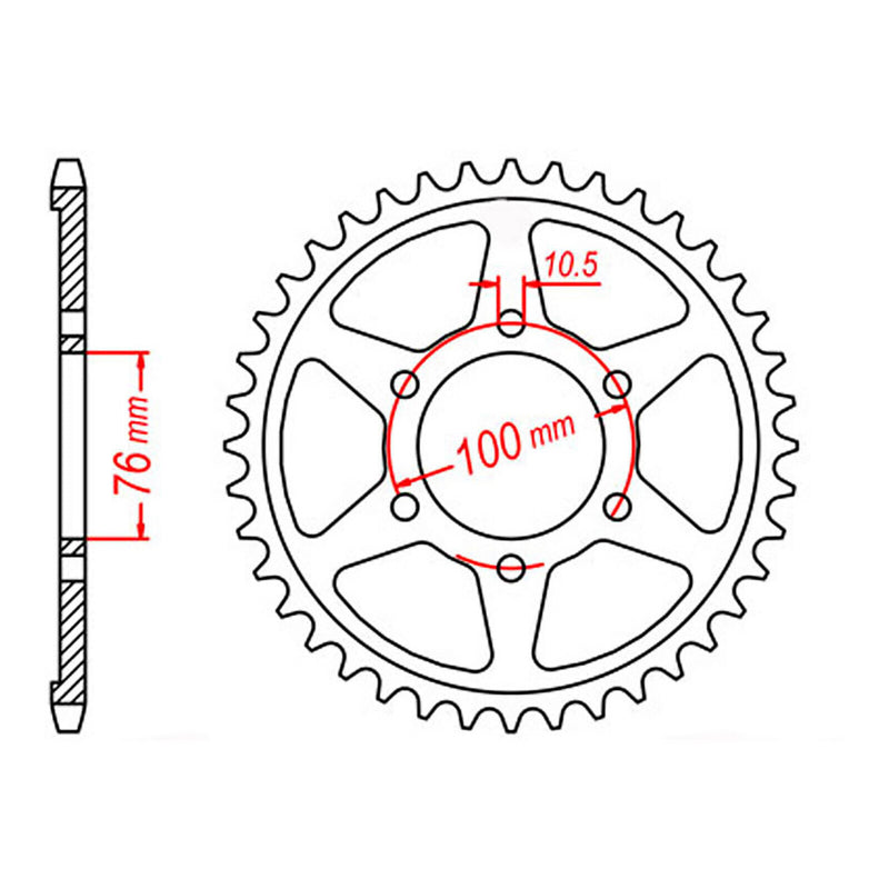 Load image into Gallery viewer, Sprocket Kit Suzuki GSF1200 Bandit - Economy - 530XRE 15/48
