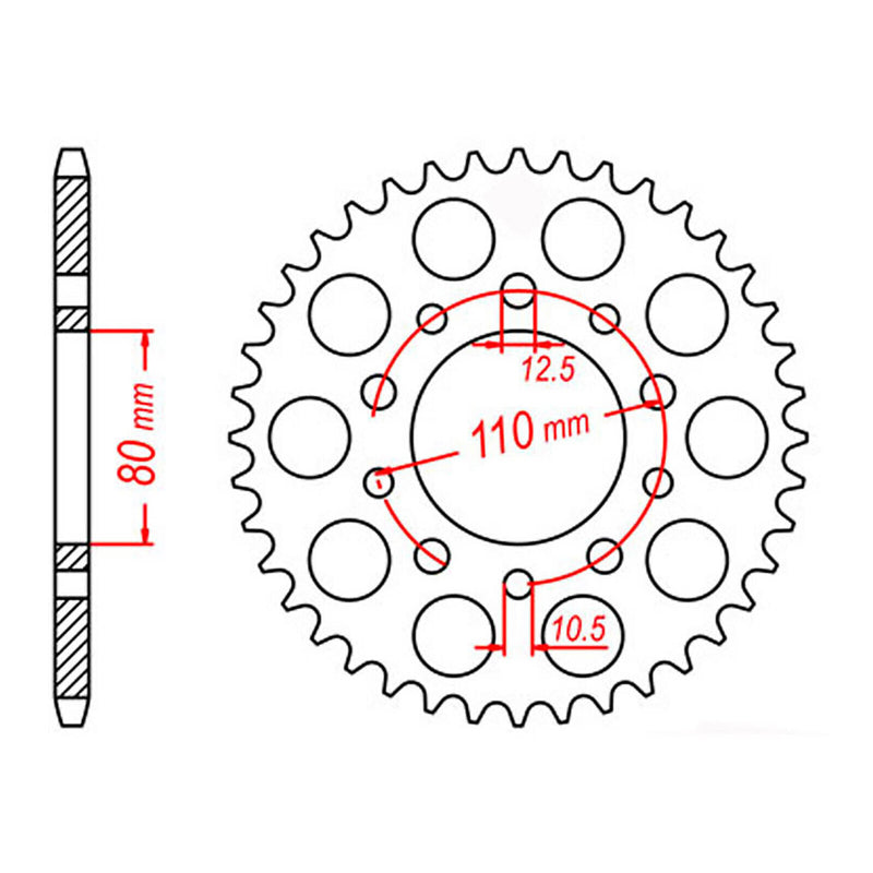 Load image into Gallery viewer, Sprocket Kit Triumph Daytona/Trident 750 - 530XRE 17/48
