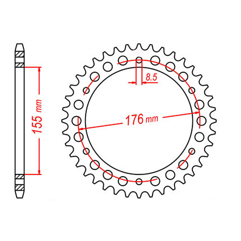 Load image into Gallery viewer, Sprocket Kit Triumph Speed Triple 955/1050i - 530ZXW 18/42
