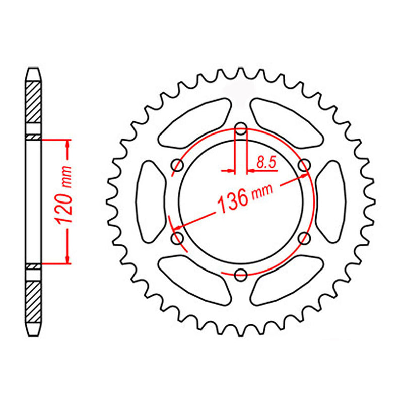 Load image into Gallery viewer, Sprocket Kit Yamaha FZR400RR (520conv) - 520XRE (104 link) 15/43
