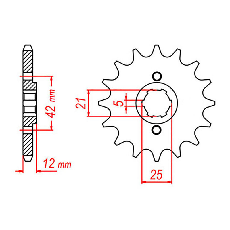 Load image into Gallery viewer, Sprocket Kit Yamaha XJ600 '84-'90 - 530XRE 16/44
