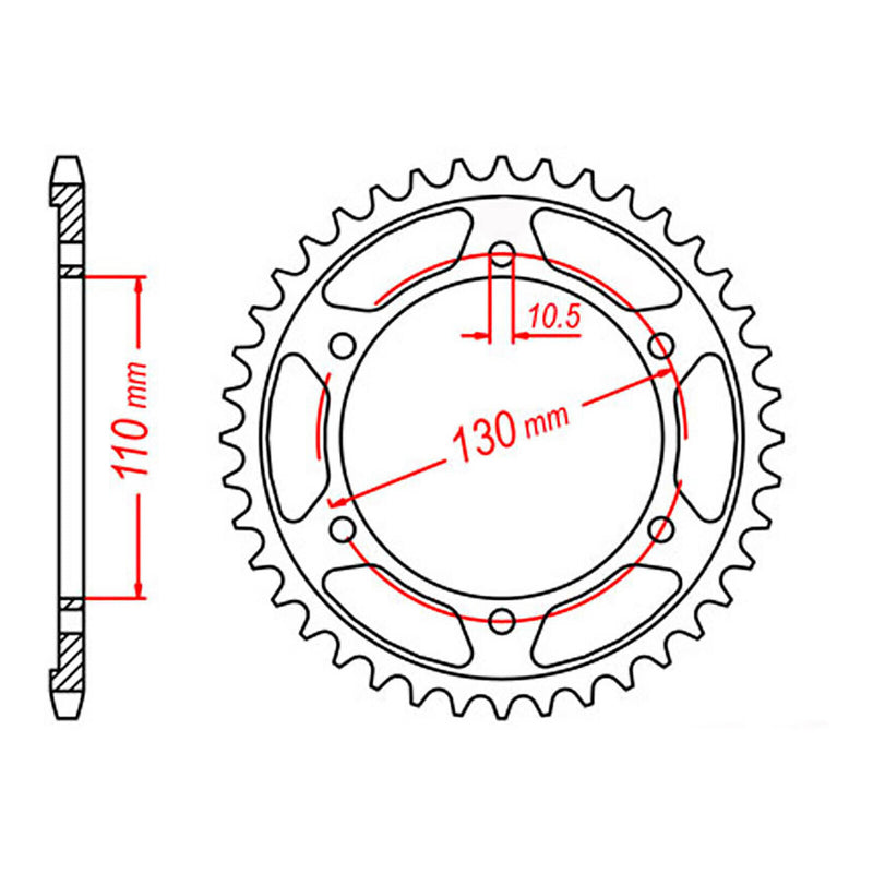 Load image into Gallery viewer, Sprocket Kit Yamaha MT07 - 525XRE 16/43
