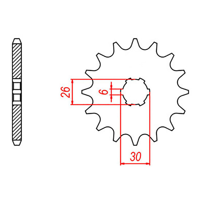 Load image into Gallery viewer, Sprocket Kit Yamaha XJ/XS650 - 530XRE 17/33
