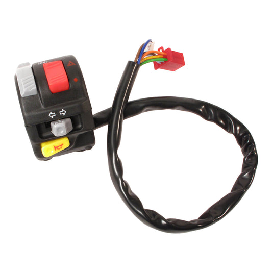 WHITES SWITCH BLOCK TURN/HEADLIGHT/HORN (49mm)