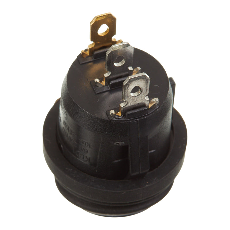 Load image into Gallery viewer, WHITES 12V ROCKER SWITCH ON-OFF BLU WATERPROOF ROUND

