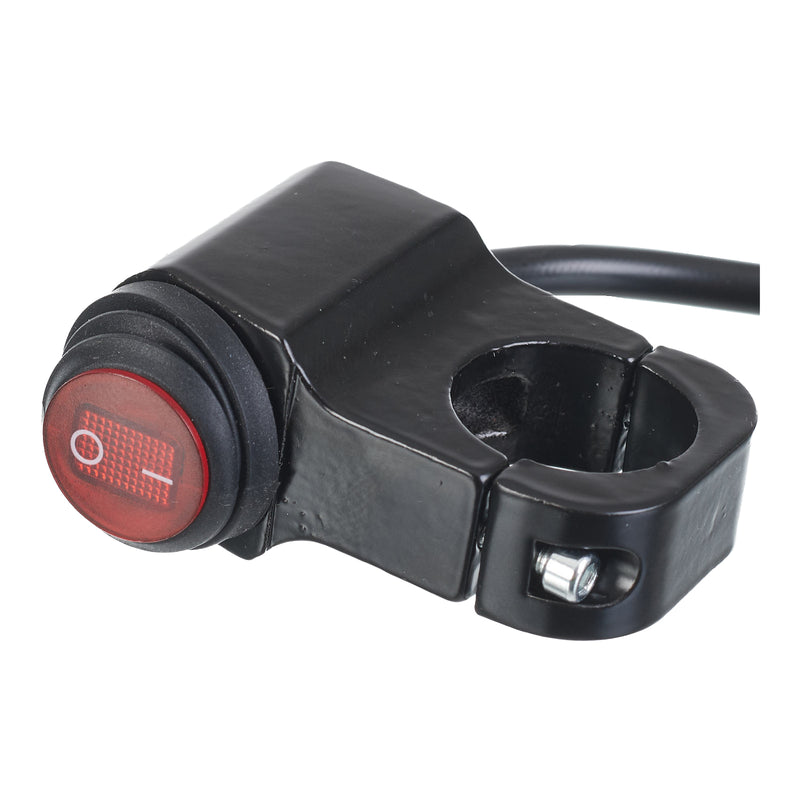 Load image into Gallery viewer, WHITES 12V ROCKER SWITCH ON-OFF RED WATERPROOF H-BAR MOUNT
