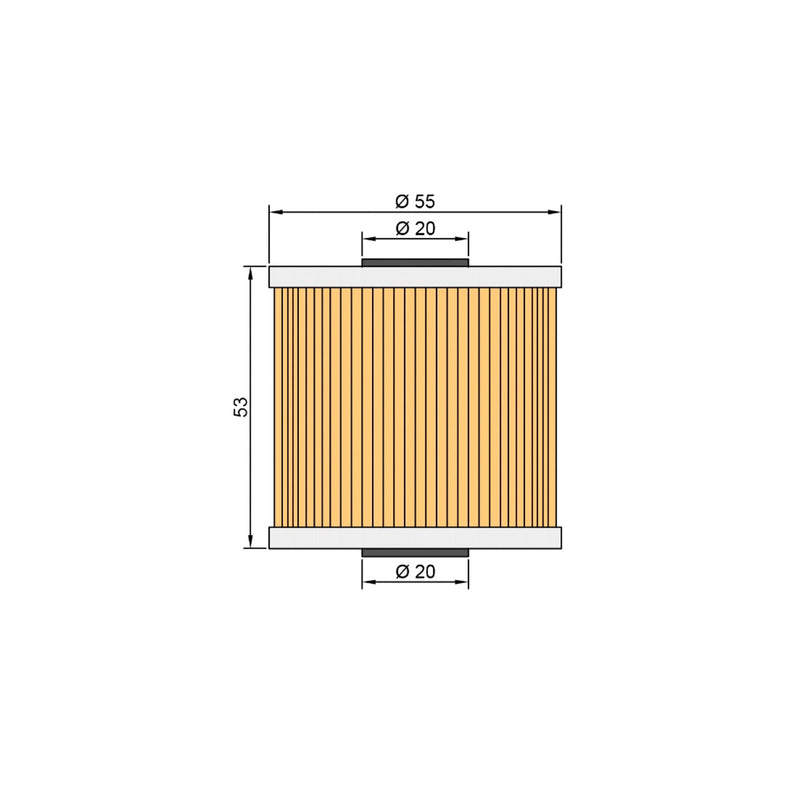 Load image into Gallery viewer, Twin Air Oil Filter Kawasaki Z / KL / KLF / KZ / KLT 200 / 220 / 250 / 600 / 650

