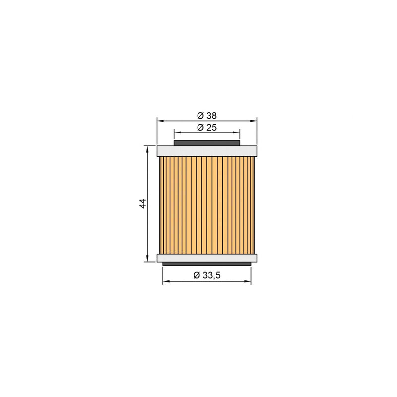 Load image into Gallery viewer, Twin Air Oil Filter Yamaha TTR / WRF / YZF 250 / 400 / 426 YFM 350/400
