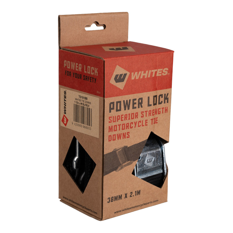 Load image into Gallery viewer, Whites Tie-Downs - Black / Black
