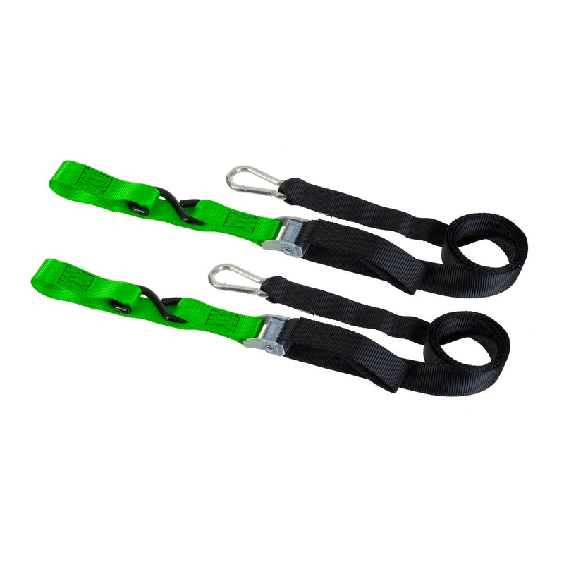 Load image into Gallery viewer, Whites Tie-Downs - Black / Green

