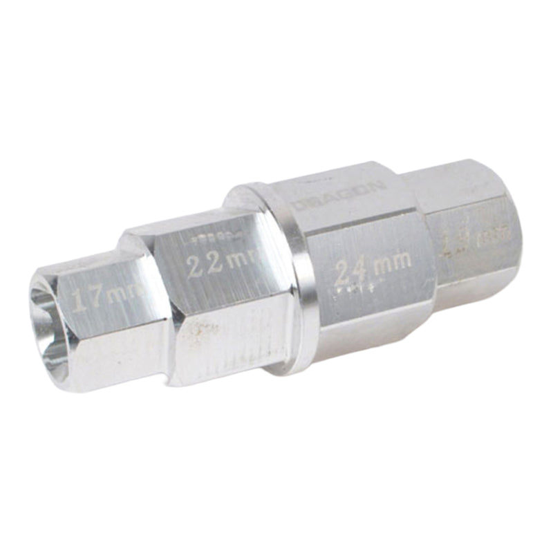 Load image into Gallery viewer, WHITES 4-IN-1 HEX AXLE TOOL 17 19 22 24mm ALUM
