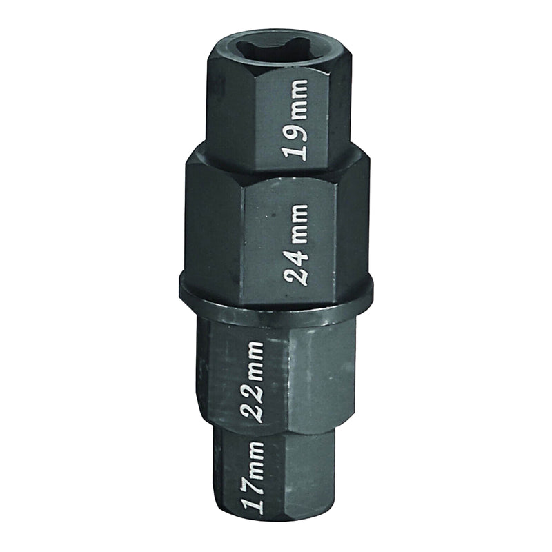 Load image into Gallery viewer, WHITES 4-IN-1 HEX AXLE TOOL 17 19 22 24mm CrMo

