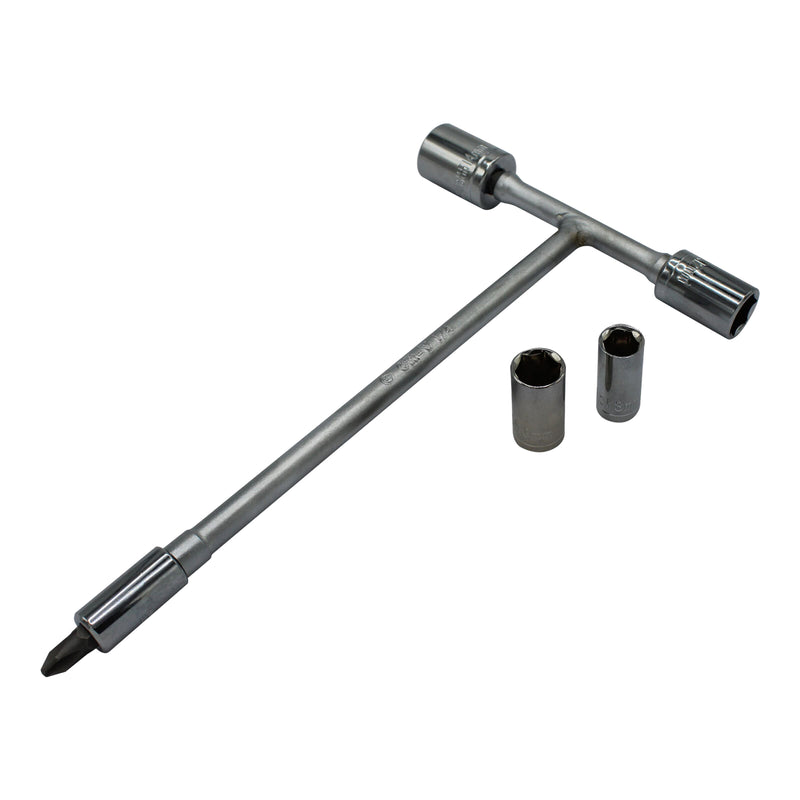 Load image into Gallery viewer, Whites Mini T-Handle Socket Set 6 / 8 / 10 / 12 / 14mm + Phillips #2
