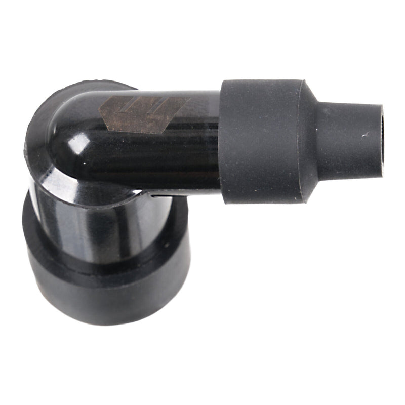 Load image into Gallery viewer, Whites Spark Plug Cap – Replaces LZFH – Right Angle – Black
